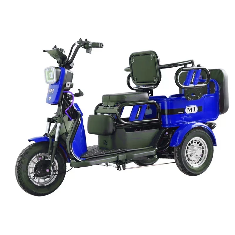 2024 HIGYM GYM-M1 Factory Price Wholesale Electric Bicycles with Three Wheels  Passenger Electric Tricycles for Adult
