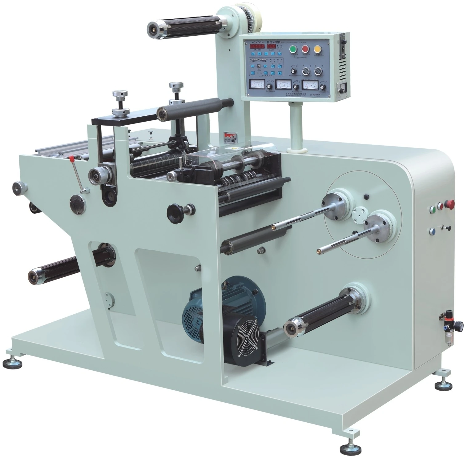 Automatic Sticker Label Slitting Rotary Die Cutting Machine