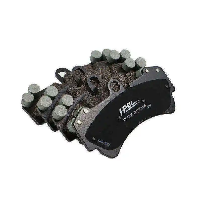 China supplier auto brake pads auto brake system spare parts micro cermet brake pads for HP-1051=16Z before calipers