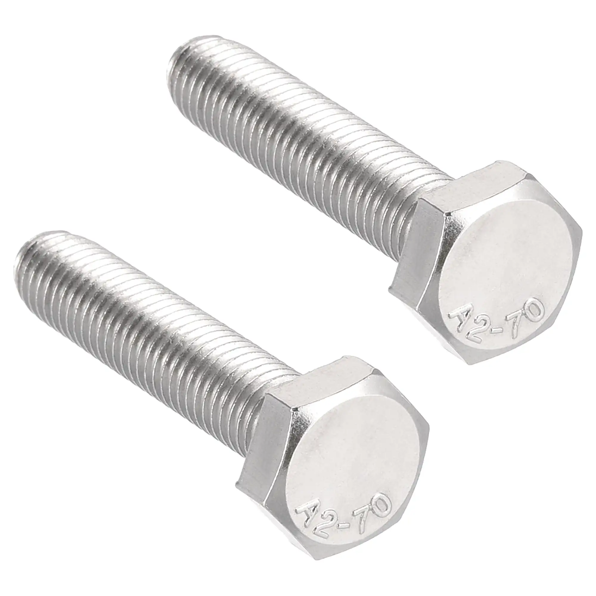 YH DIN 931 DIN 933 M8 M10 M16 M20 Stainless Steel A2 A4 Hex Head Cap Bolt Screw Nut