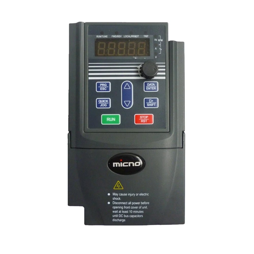 Solar Motor Speed Control AE300-01 Solar AC Inverter/VFD 0.4KW 1ph Input and 3ph Output 220V/230V 450VDC Wiht LED/LCD Display
