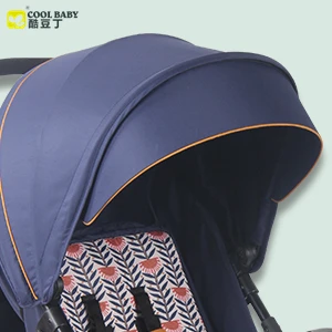 Cheap custom 2 in 1 3 wheels baby stroller with car seat