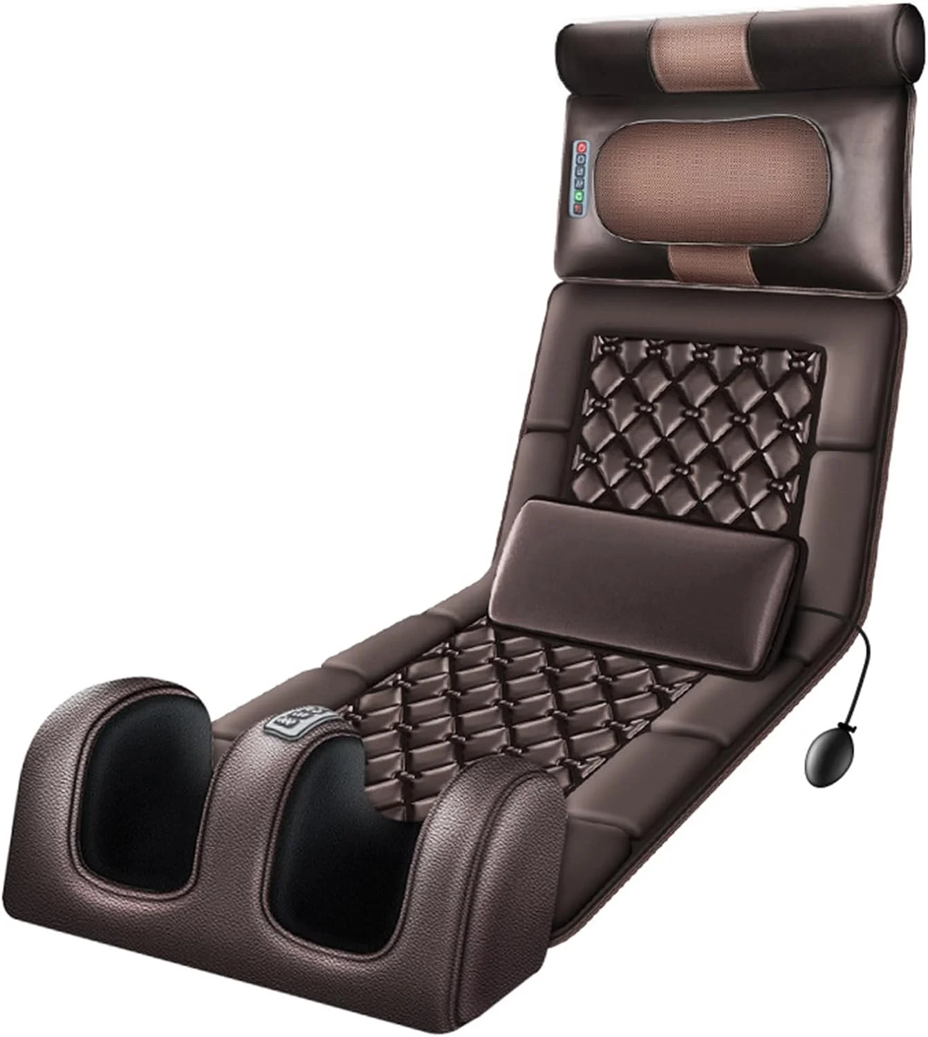 Ultimate Comfort Foldable Massage Mat Electric Kneading Air Pressure Full Body Back Massager Keading Shiatsu Massage Mattress