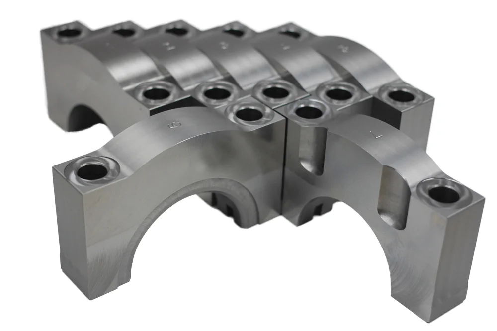 CNC machining service T6061 aluminium billet steel main caps for Engine parts Main Cap