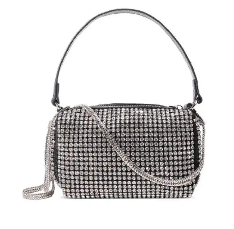 Популярный алмазный круглый клатч с кристаллами, сумка на плечо, уникальный кошелек, клатч со стразами, кошелек