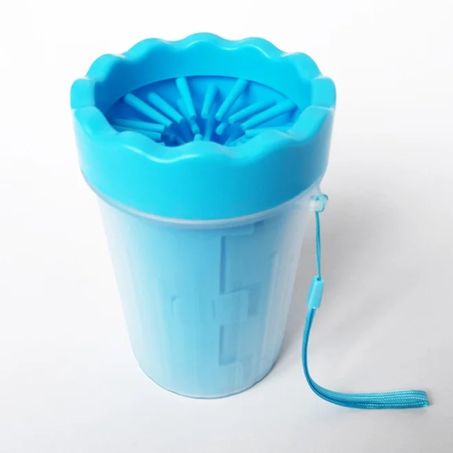 New Products Dog Foot Washer Portable Dehydrated Cute Pet Dog Feet Paw Cleaning Cups