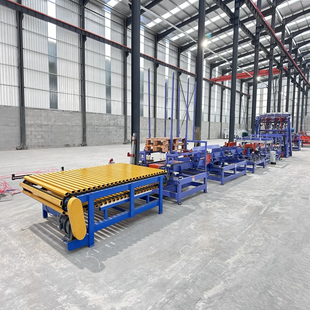 Automatic EU Pallet Nailing Machine Stringer Customizable Pneumatic Nailer with OEM Support