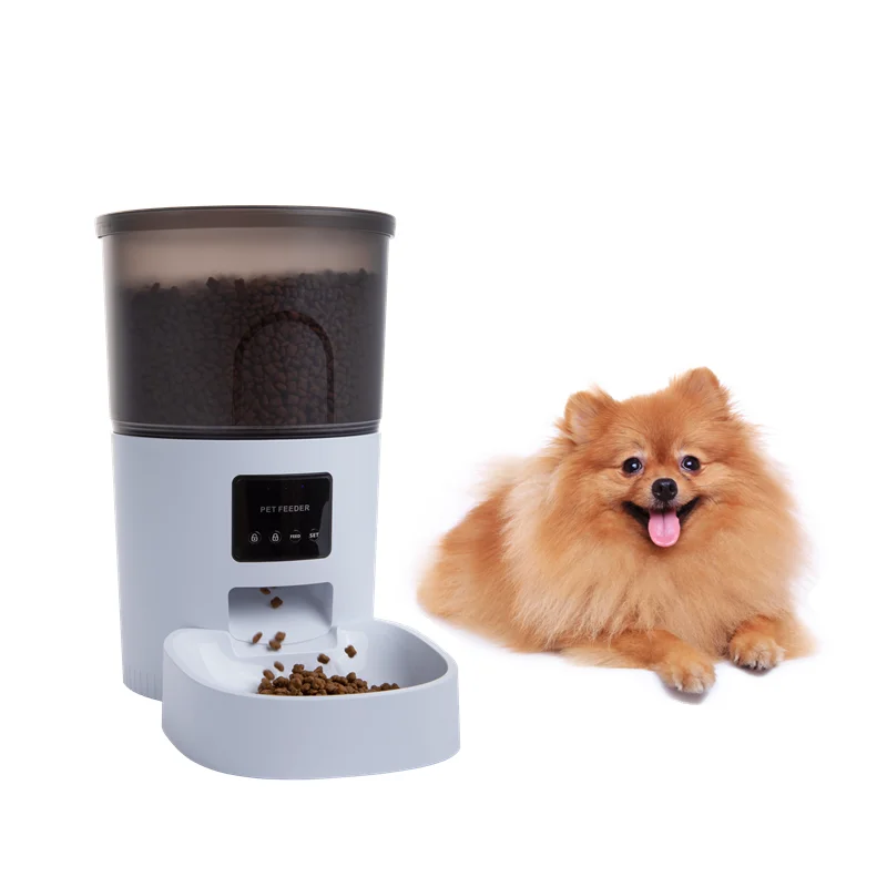 RTS Factory Directly Dog Accessories Automatic Pet Feeder Pet Bowl And Feeder With Video Smart Function Automat Feeder Pet