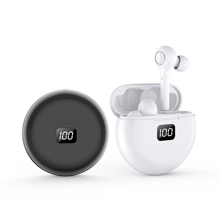 2021 tws twins BT wireless earbuds earphone cheap good price digital battery display ME13