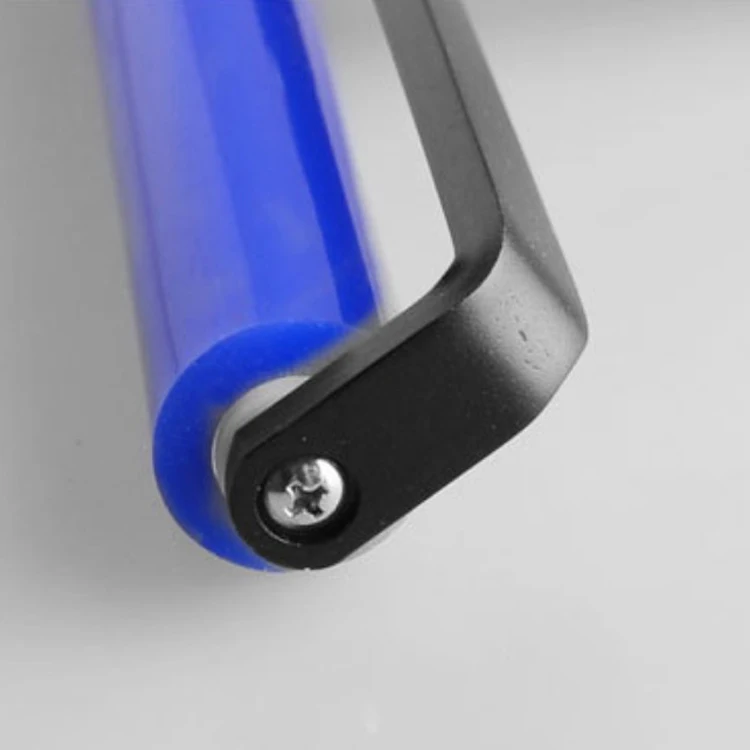 6 inch Industrial Cleaning Aluminium Alloy Slab Dedusting Silicone Roller