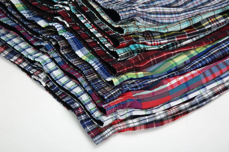 Solid Color Wide Waistband Men Underwear Woven Men Boxer Shorts for Men Boxers & Briefs OEM Custom Service Spandex / Cotton