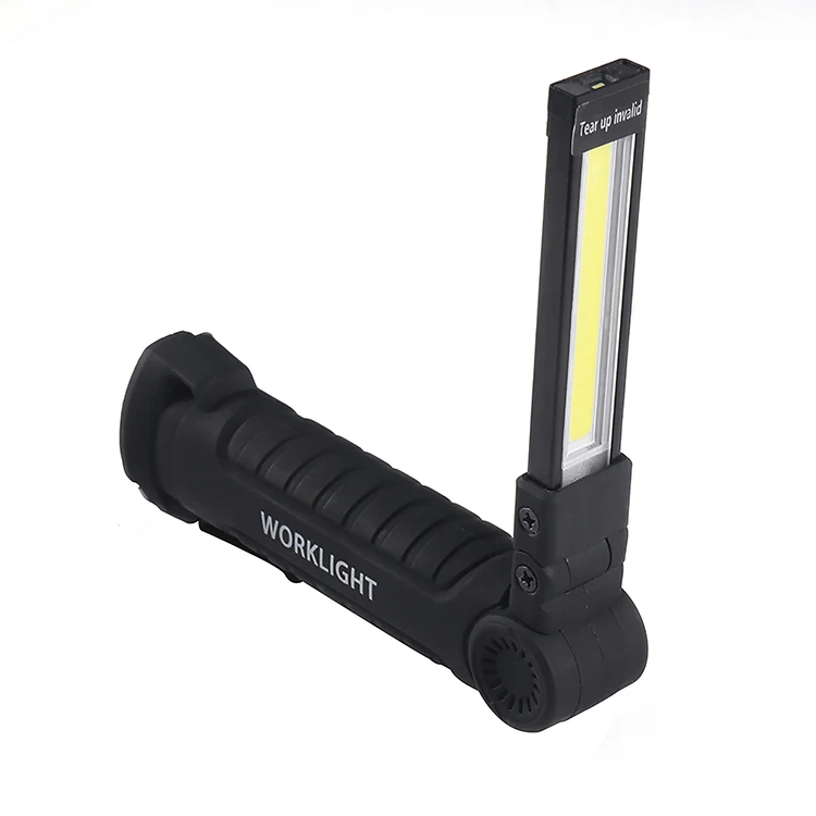 Handheld LED Work Light Bright COB Inspection Lamp Flashlight 5 Modes LED Torch Light for Outdoor Emergency Situation