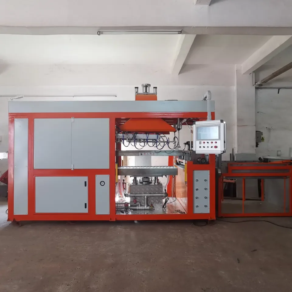 Vacuum Forming Machine Faotory Sale Automatic Vacuum Forming Machine Used For Plastic Tray Egg Tray