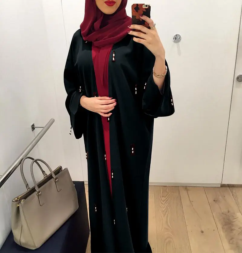 Manufacturer Supplied Burkha Islamic Clothing Muslim Long Dresses Abaya For Women Ramadan Robe