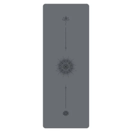 Hot Sale Oem New Arrival Custom Anti-slip Printed Natural Rubber Pu Leather Yoga Mat Manufacturer