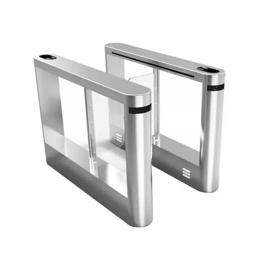 Card Reader Automatic Security Entrance Gate Swing Barrier Gates Price Turnstile For Supermarket