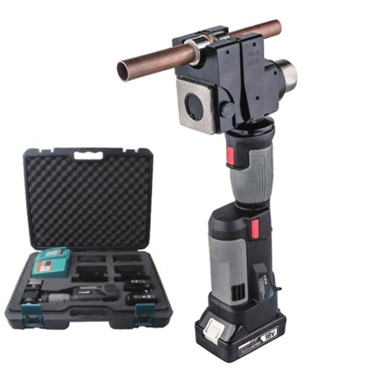Zupper PZ-4523 Newest Automatic Axial Press for Pressing Ceramic Product Mini Battery Power Hydraulic Axial Pipe Pressing Tool