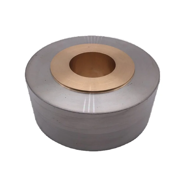 Manufacturer High Quality Bimetal bushing Steel And Brass oilless sleeve bearing cnc machine bearing