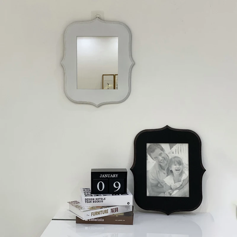 New Style custom Living Room modern antique decorative plastic mirror