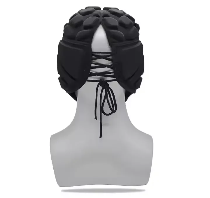 Head Protector Hat Sports Soft Shell Rugby Helmet Flag Half Football Helmet