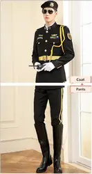 Factory Wholesale Black Security Safety Work Uniform Security Guard Uniforms