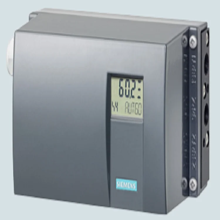  Siemens SIPART PS2 electropneumatic positioner in polycarbonate enclosure with aluminum gauge block Valve