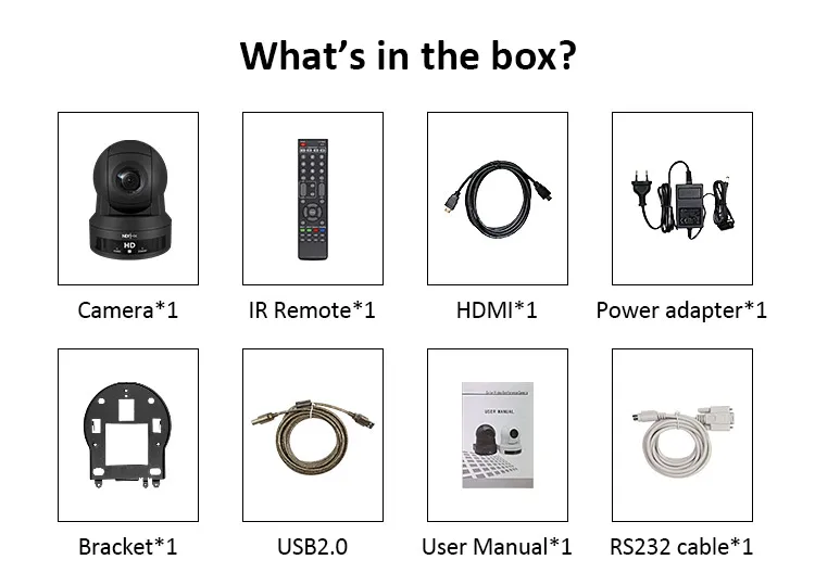 1080P zoom IP video camera SDI 20x live streaming broadcasting equipment hdmi