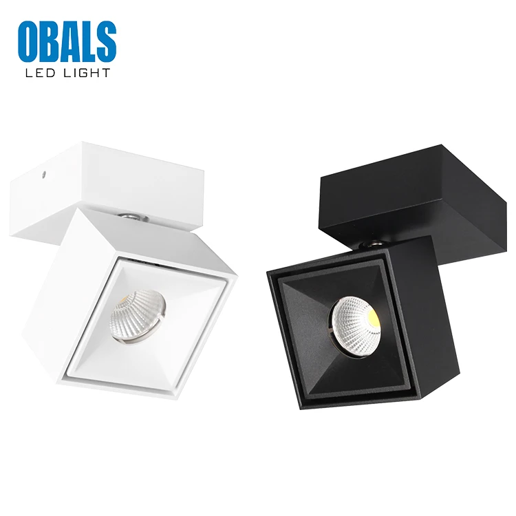 OBALS Die Casting Aluminum Rail Focus Light IP20 8W COB Ceiling LED Spotlight