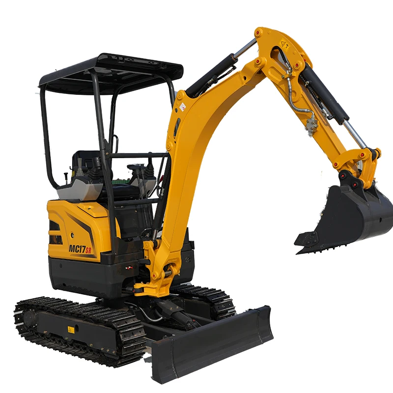 Earth Moving Machinery Digger Micro Crawler Excavator Prices 1.8 Ton 2 Ton Mini Excavator