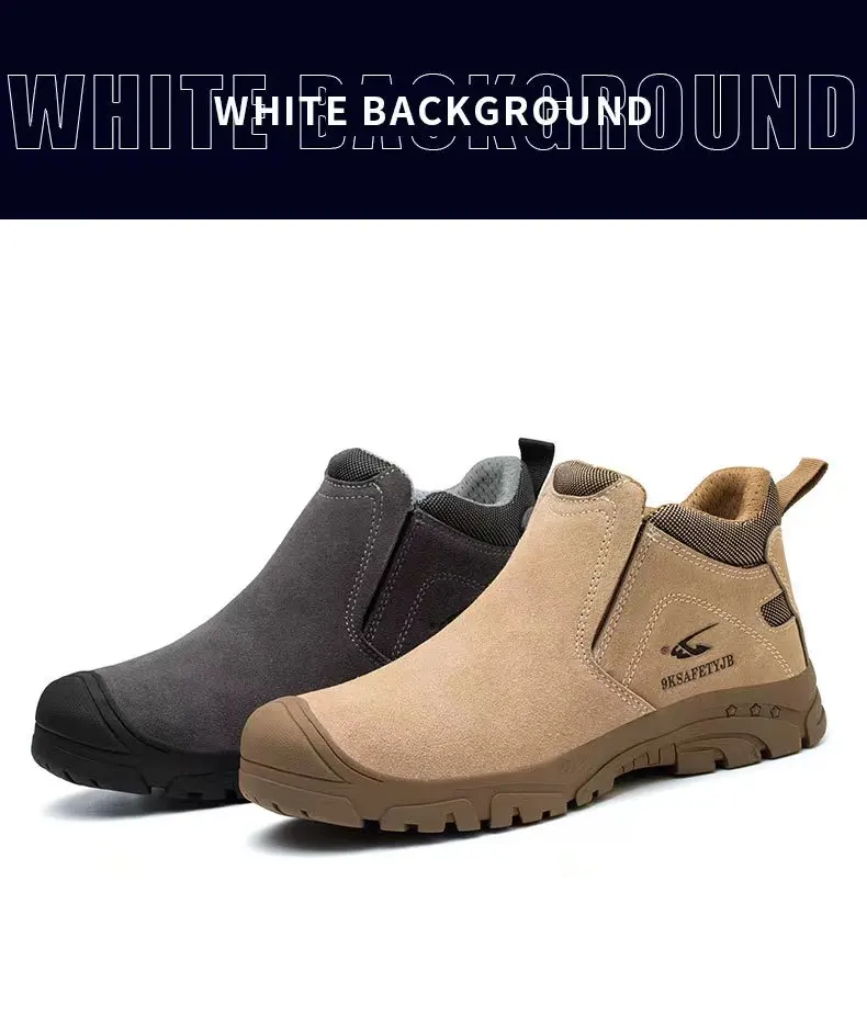 THREEDIV new fashion welder special labor protection shoes smash-proof puncture protection shoes men protective shoes
