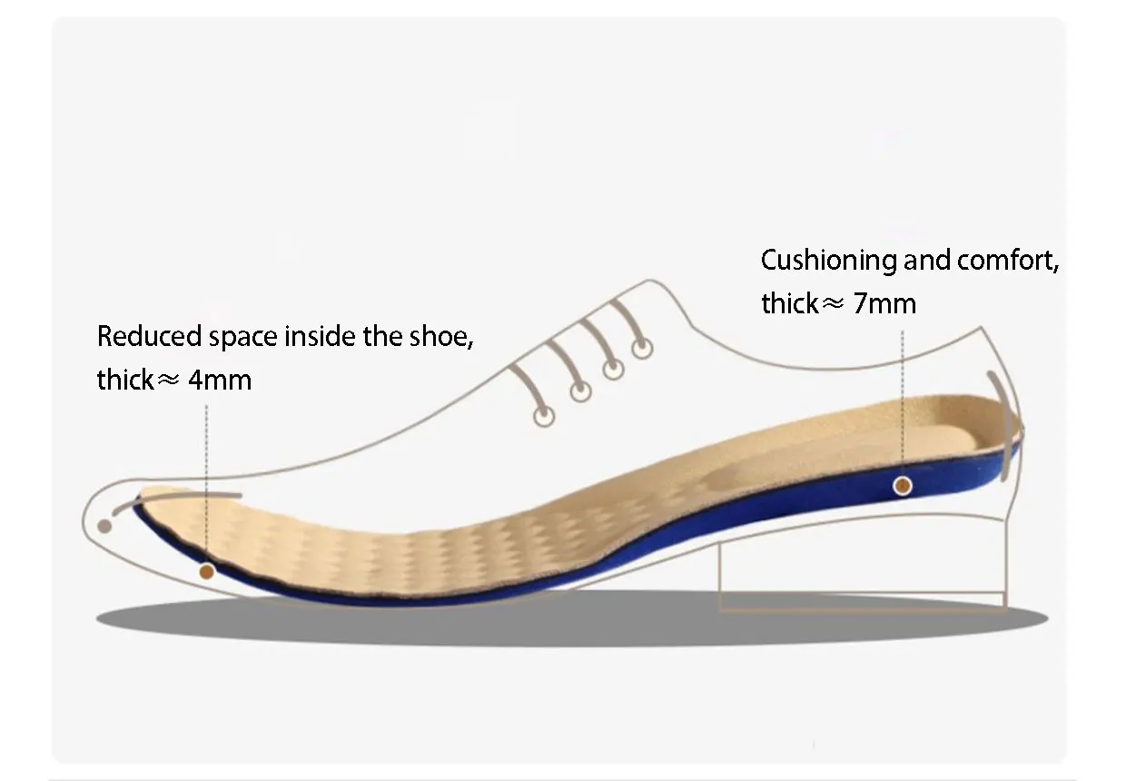 High Quality Cow Leather Shoe Insoles Absorbent Sweat&Breathable Insoles Soft Cutting Insoles Suitable for Many Shoes
