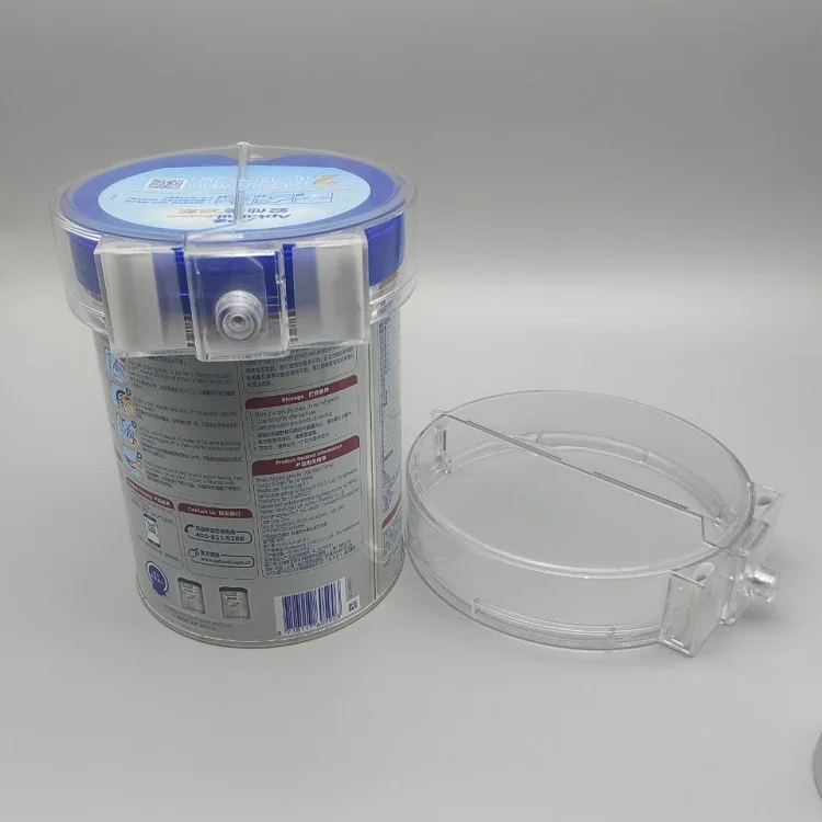 Baby Formula Magnetic Alarming retail security AM 58KHz milk can cover milk powder security tags RF 8.2MHz EAS milk can safer