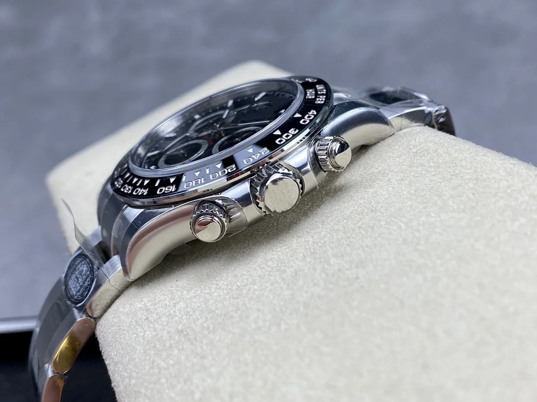 Luxury Waterproof Mechanical Watch 40mm 126500 CleanF 904 Steel 4131 Movement Chronograph Thickness 12.1mm Panda Watch