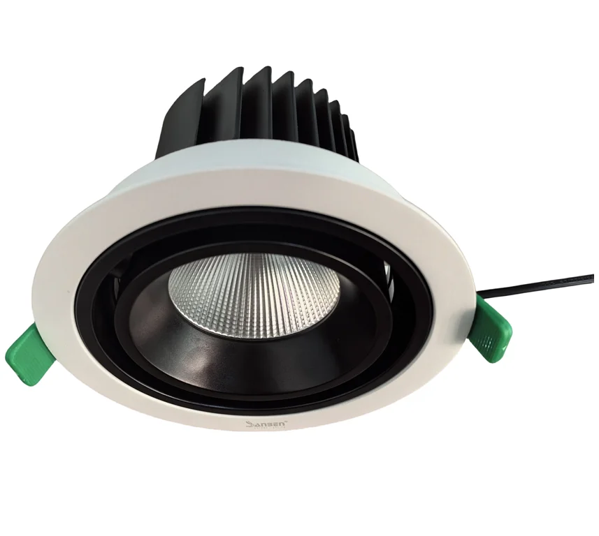 SANBEN High Lumen  Scoop  Downlights LED Spotlight Recessed Ceiling Lights Ideal for Artwork and Wall Spotlighting