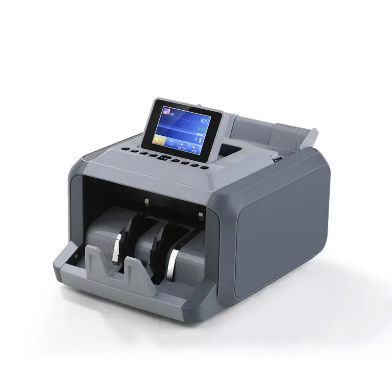 2021 portable automatic cash counting machine counterfeit detector multifunction dollar euro money mixed counter for bank