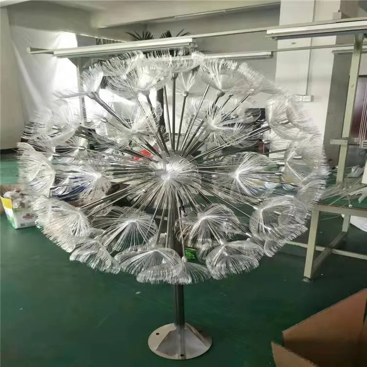 top products 2022 garden decoration outdoor flower led light custom xmas string light globe dandelion lights