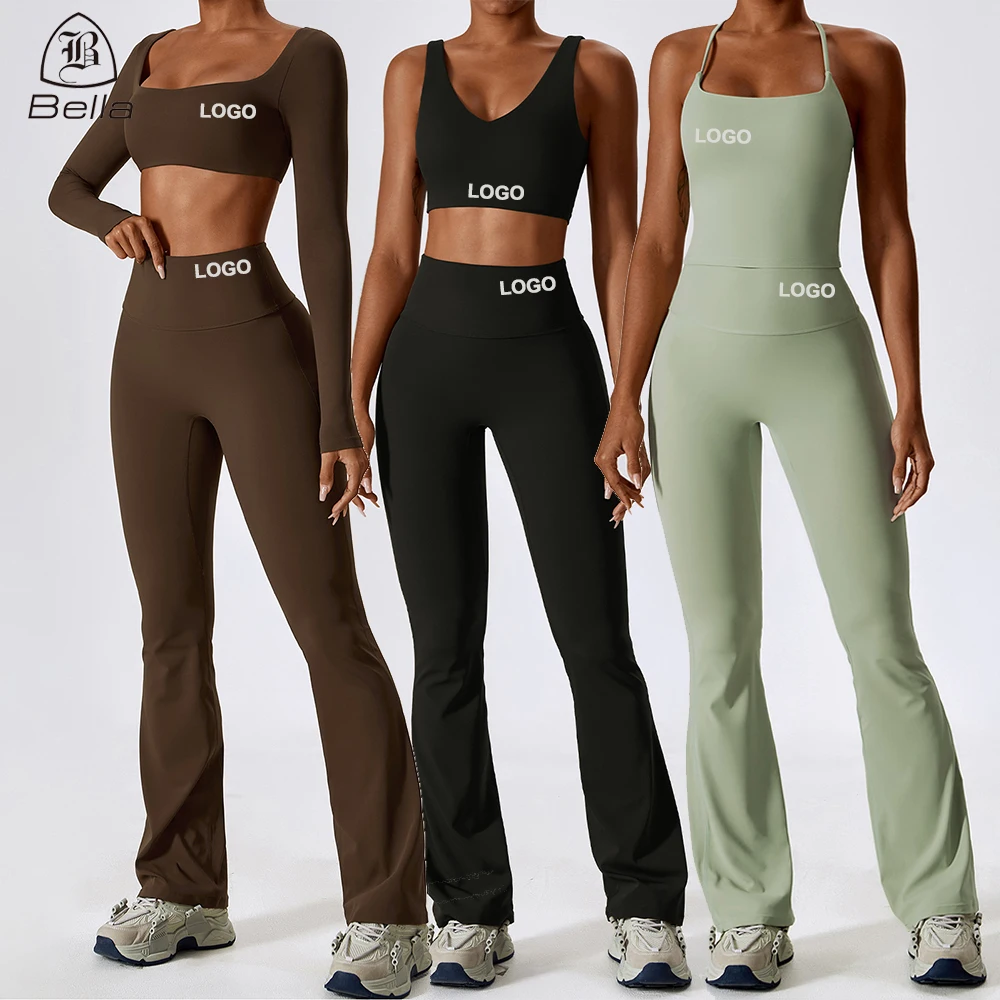 Женский спортивный костюм для пилатеса с логотипом на заказ