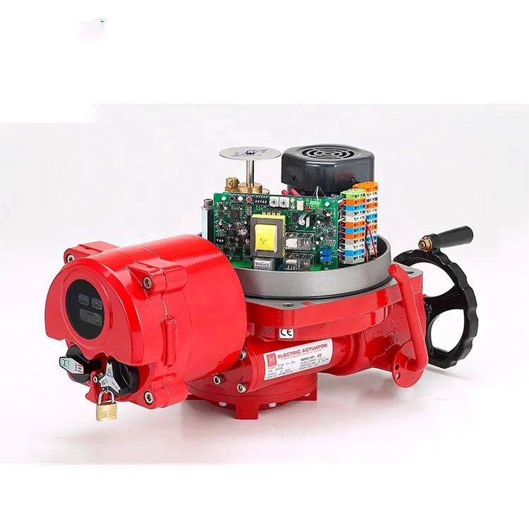 High quality 24v dc multi-turn electric actuator valve