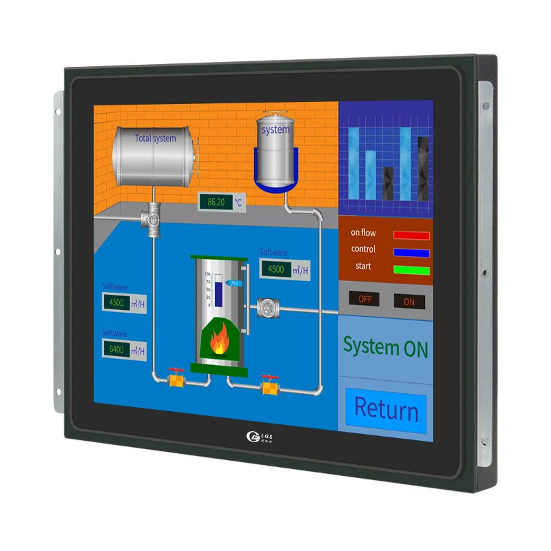 All size very cheap display 10.4 12 15 17 15.6 18.5 21.5 19 23.6 27 inch capacitive Touch Screen Monitor Industrial Lcd Monitor