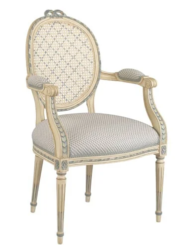 Nordic fashion high-end b&B restaurant solid wood woven rattan chair custom furniture