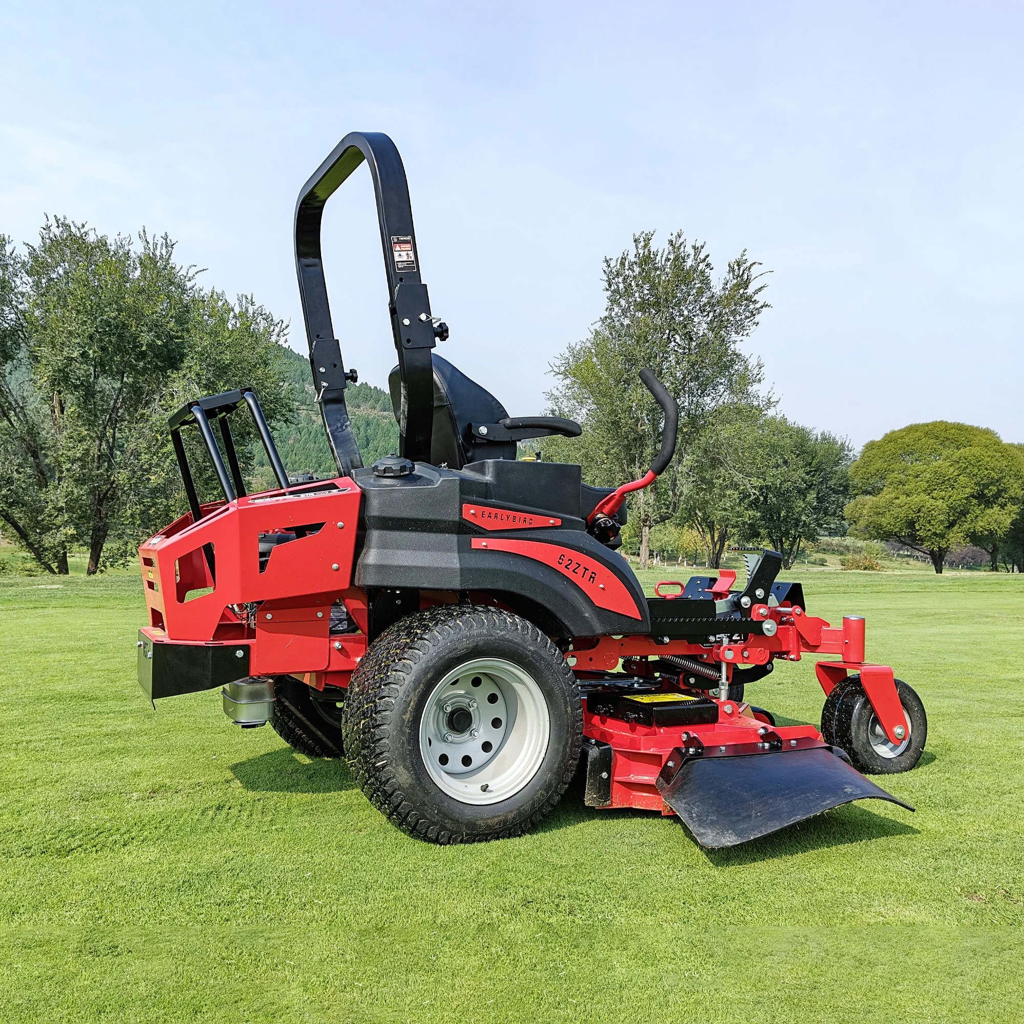Best zero turn mower for 5 acres  high efficiency petrol  ride lawn mower gardens tools