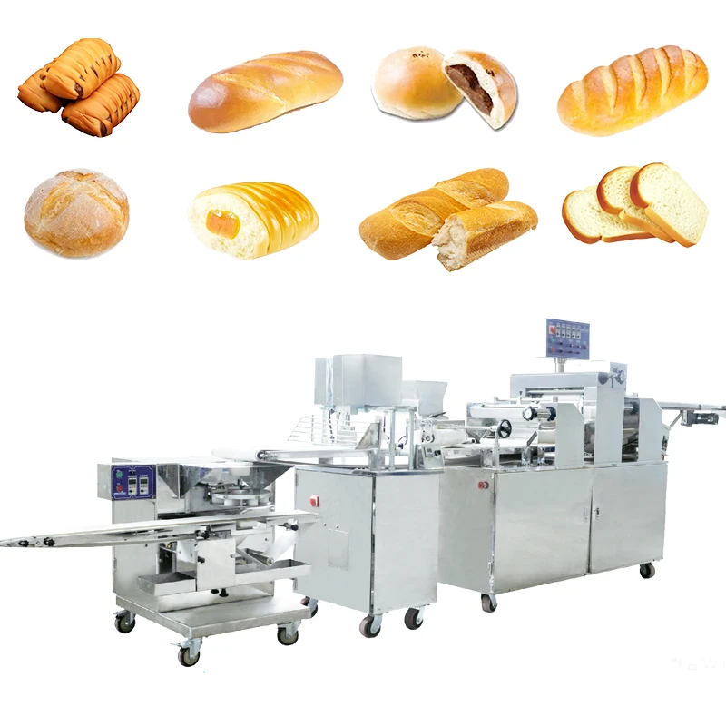 Fully automatic arabic bread french loaf bread making machine