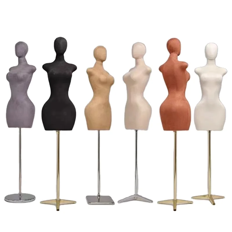 fabric covered plus size big hip big breast fat female dress form bust form mannequin can pin