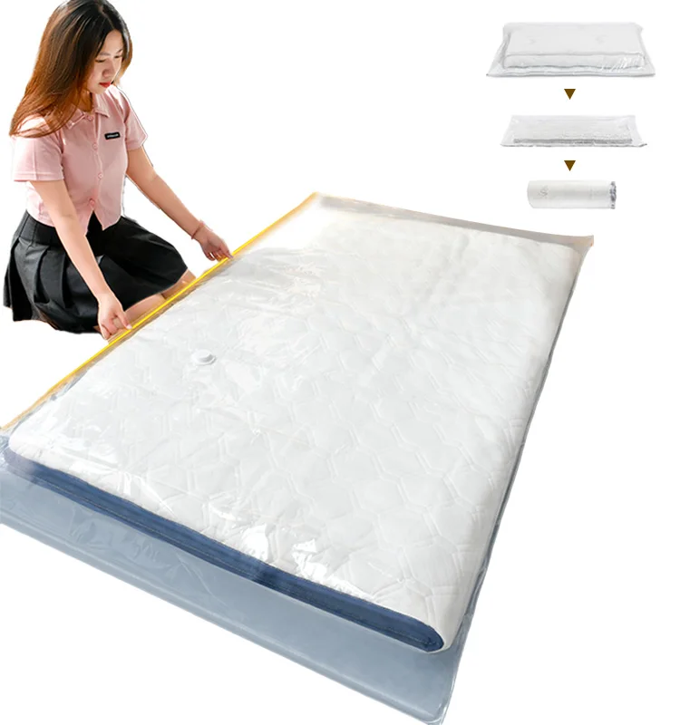 Large Mattress Vacuum Compression Plastic Storage Bag For King Queen Mattress