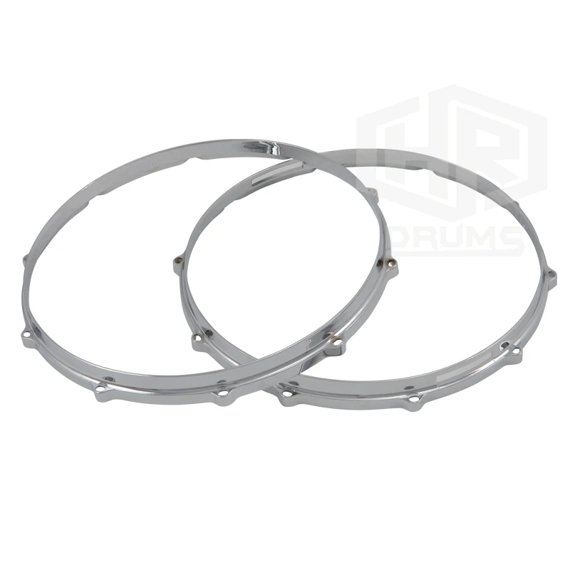 Профессиональные барабанные кольца из цинкового сплава, 14 дюймов, литой под давлением, 3,0 мм, змеиный барабанный обруч