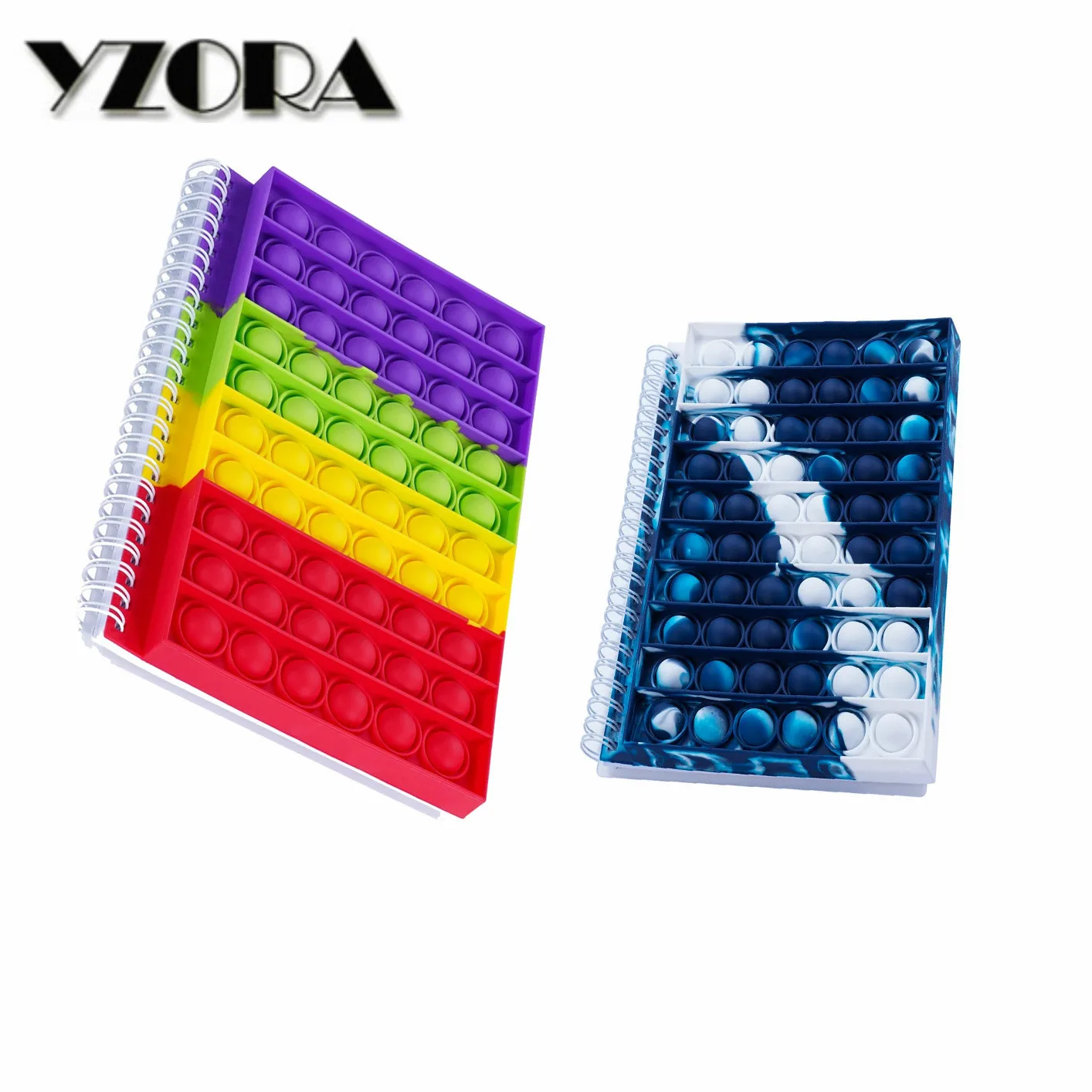 Блокнот, креативные подарки, милый мультяшный силиконовый блокнот для снятия давления, Минни, единорог, образовательные игрушки, блокнот А5