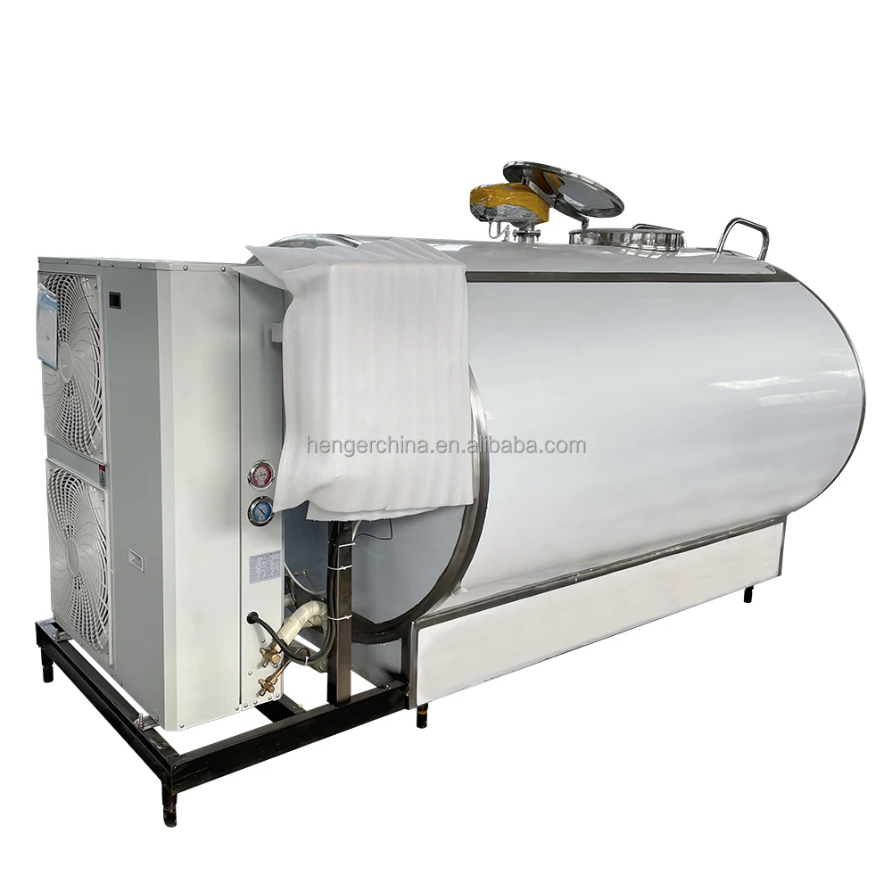 Durable Stainless Steel Milk Cooling Tank for Liquid Storage and Fast Cooling