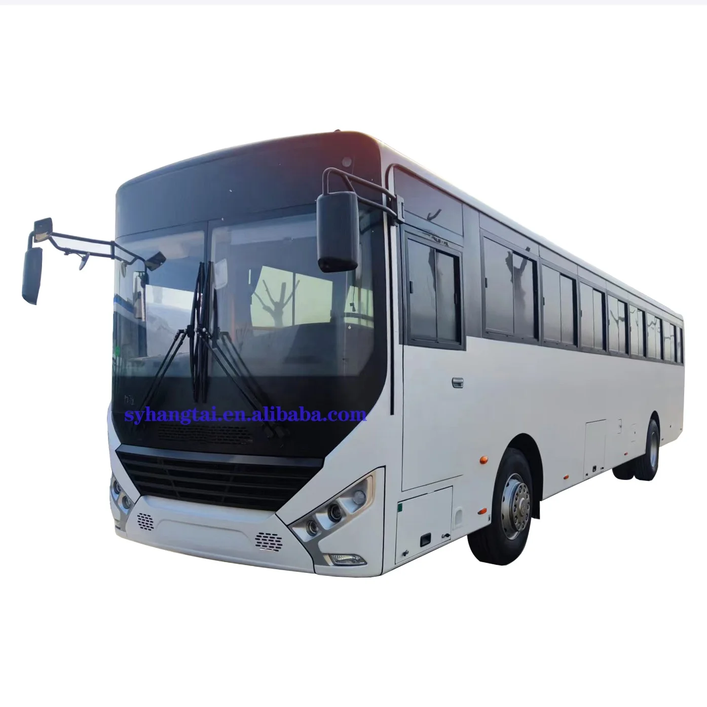 Africa 60 Seats CNG Fuel Bus Company Staff Pick-up Urban Passenger Transport Max Speed 90km/h