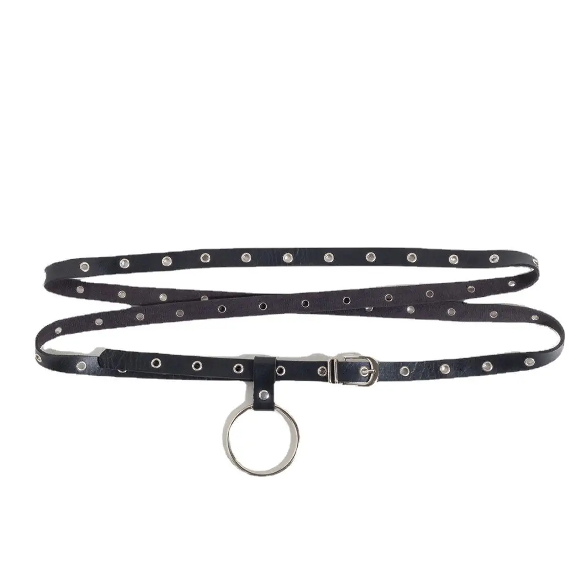 Promotional Top Quality   Lady wide waist pendant chain decoration slim waist belt Europe and the United States cross-border
