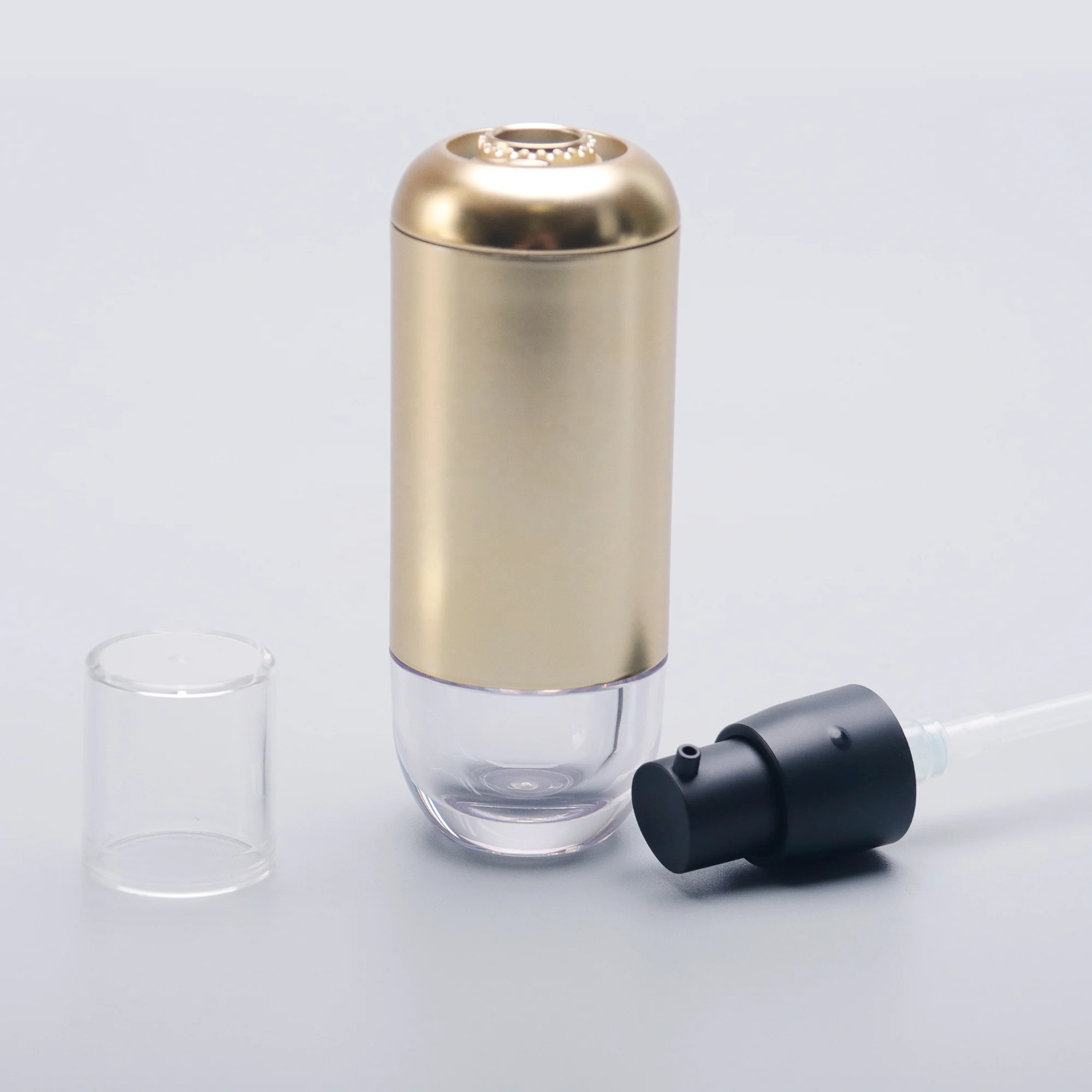 
30 ml Round PETG bottle with pump 